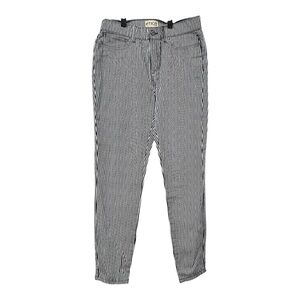 Etica Blue and White Skinny Jeans with Pinstripe Pattern Size 27/28 NWT